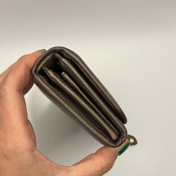 Coach Madison Pleated Leather Accordion Zip Wallet - Picture 7 of 11